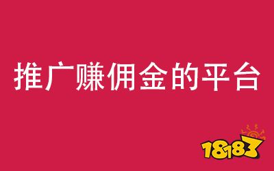 推广赚佣金的平台有哪些？我来说3个吧！