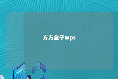 方方盒子wps