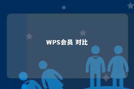 WPS会员 对比