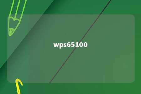 wps65100 