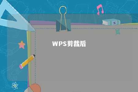 WPS剪裁后 