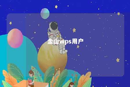 金山wps用户 